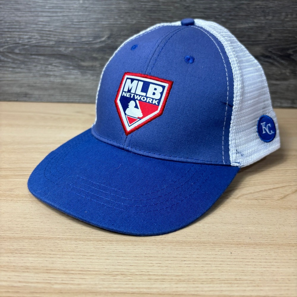 Kansas City Royals Hat Cap Snapback‎ Blue MLB Baseball MLB Network Adjustable